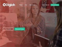 Tablet Screenshot of digioh.com